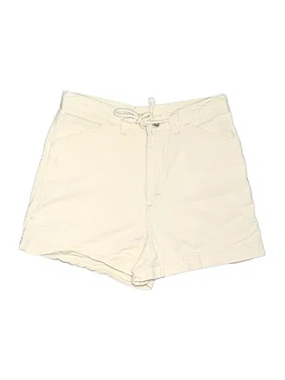 Pre-owned Lee Khaki Shorts In Ivory