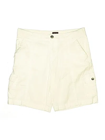 Pre-owned Lee Khaki Shorts In Ivory