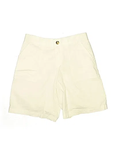 Pre-owned Lee Khaki Shorts In Ivory
