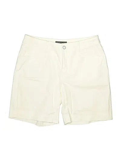 Pre-owned Lee Khaki Shorts In Ivory