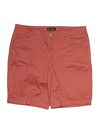 Pre-owned Lee Khaki Shorts In Red
