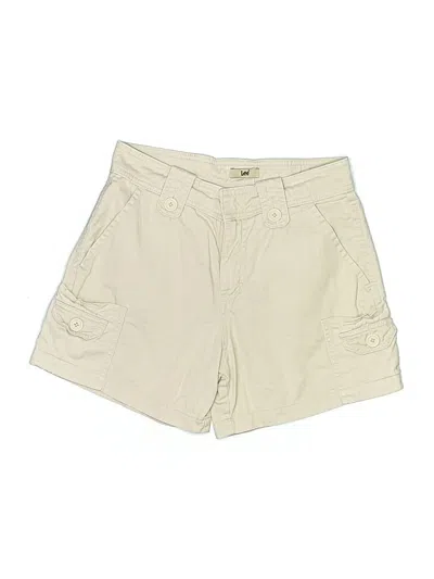 Pre-owned Lee Khaki Shorts In White