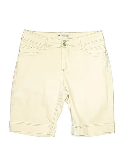Pre-owned Lee Khaki Shorts In White