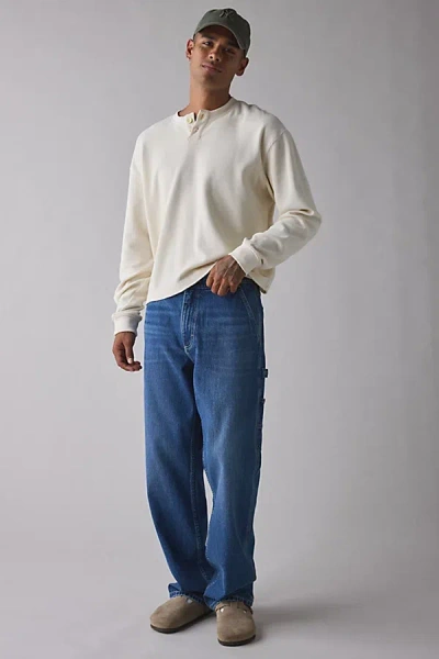 Lee Legendary Loose Fit Carpenter Jean In Painter Blue, Men's At Urban Outfitters In Neutral