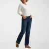 Lee Legendary Womens Mid Rise Stretch Fabric Relaxed Fit Jean In Blue