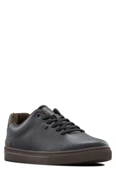 Lee Lennon Faux Leather Sneaker In Blue
