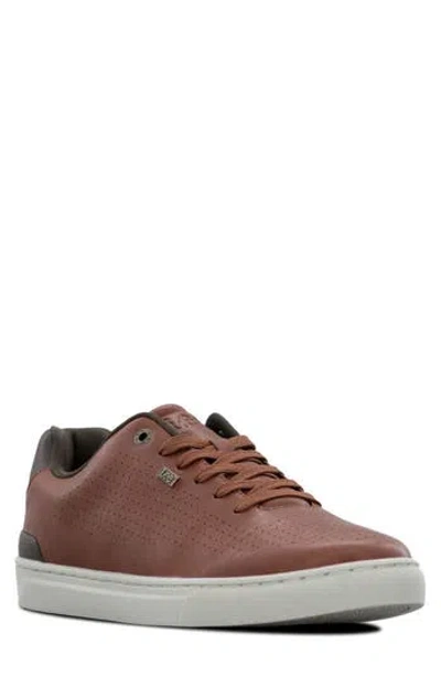 Lee Lennon Faux Leather Sneaker In Pink