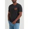 Lee Logo Graphic T-shirt In Black