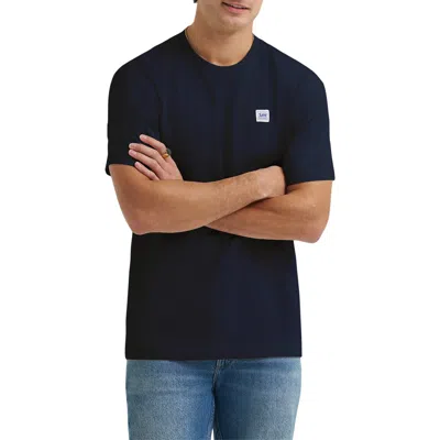 Lee Logo Patch T-shirt In Blue