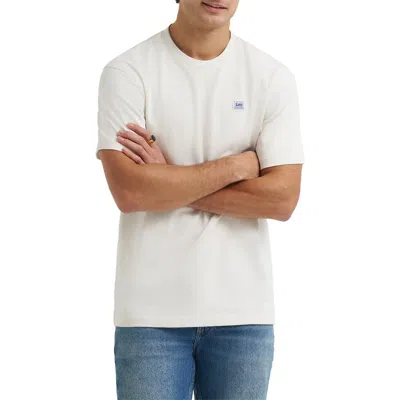 Lee Logo Patch T-shirt In Neutral