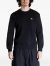 Lee Logo-patch Sweatshirt In Black