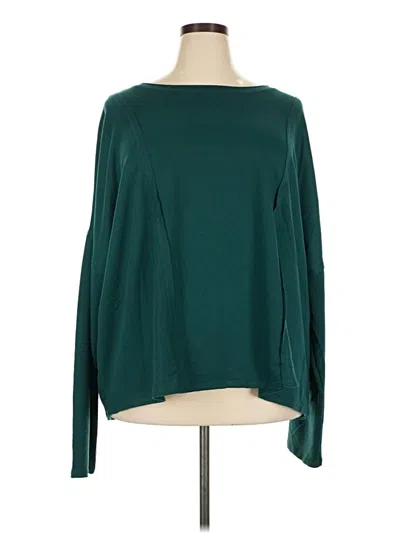 Lee Long Sve T-shirt In Green