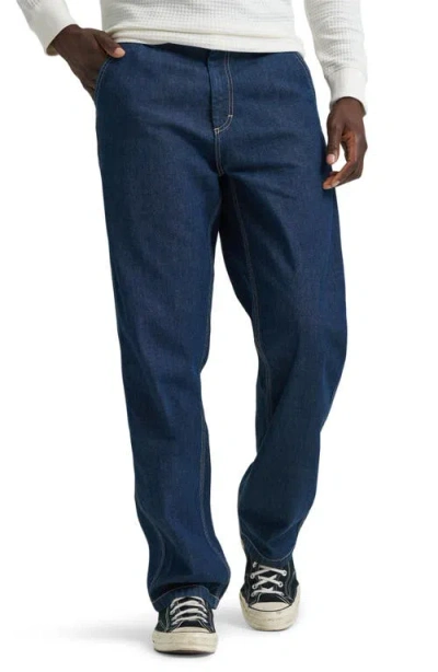 Lee Loose Straight Carpenter Jeans In Rinse
