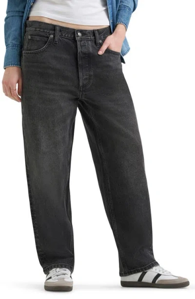 Lee Low Slung Slouchy Jeans In Black
