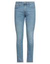Lee Man Denim Pants Blue Size 30w-32l Cotton, Elastane In Blue