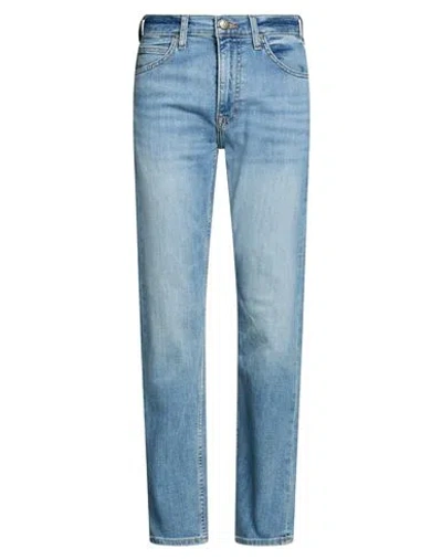 Lee Man Jeans Blue Size 29w-32l Cotton, Elastomultiester, Elastane