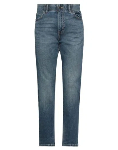 Lee Man Jeans Blue Size 32w-32l Cotton, Elastane