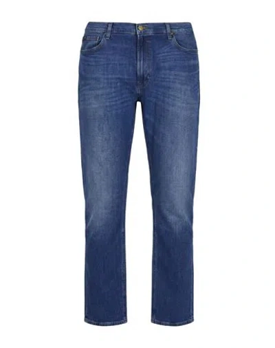 Lee Man Jeans Blue Size 40w-32l Cotton, Elastane, Polyester