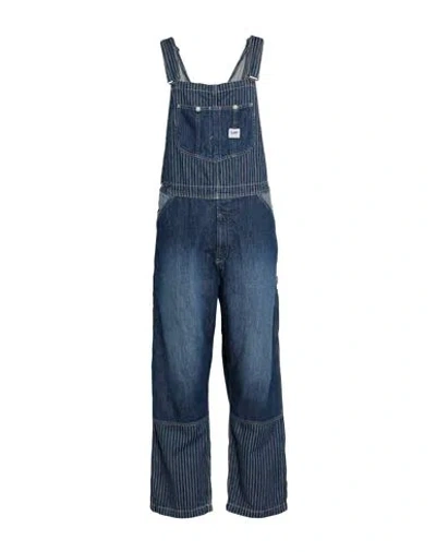 Lee Man Overalls Blue Size L Cotton