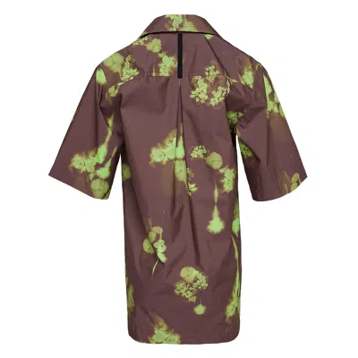 Lee Mathews Adeline Shirt In Brown