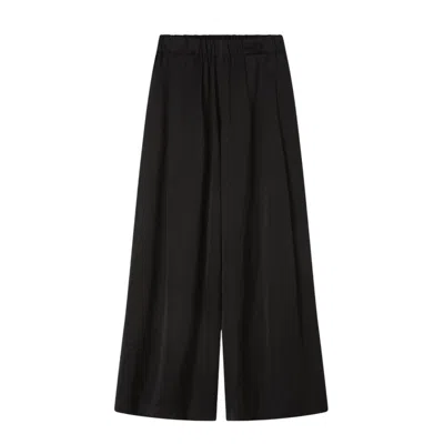 Lee Mathews Aida Wide Leg Pant In Black