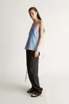 Lee Mathews Ana Cami Top In Blue