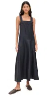 Lee Mathews Andre Apron Dress Ink In Ink