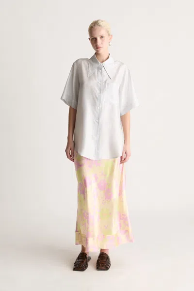 Lee Mathews Annette Skirt In Peach