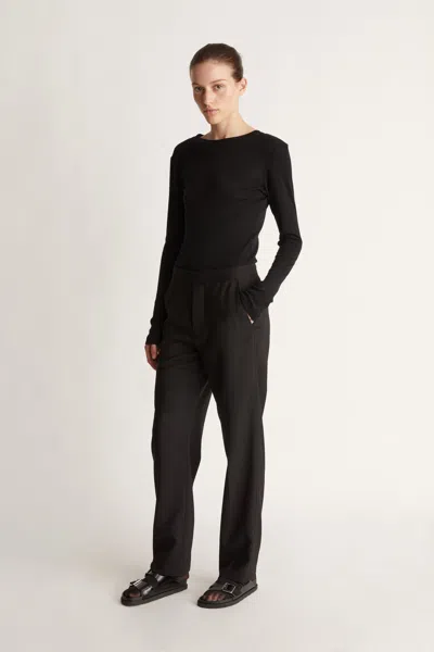 Lee Mathews Billy Ls Top In Black