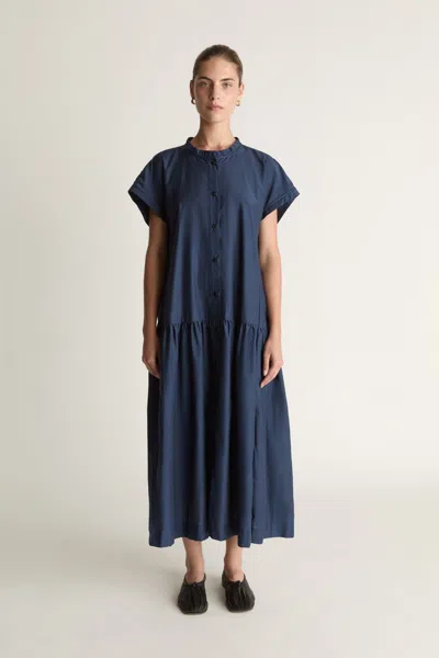 Lee Mathews Bonnie Dress In Blue
