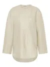 Lee Mathews Buttoned Blouse In Neutral