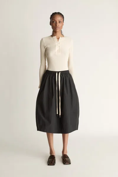 Lee Mathews Callum Skirt In Black