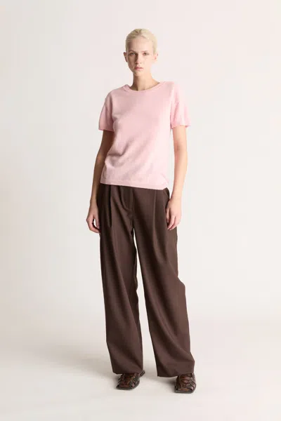Lee Mathews Cashmere Tee In Juliet