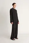 Lee Mathews Cassini Shirt In Black