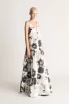 Lee Mathews Cherry Cami Dress In White