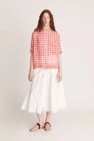 Lee Mathews Clement Ss Shirt In Red