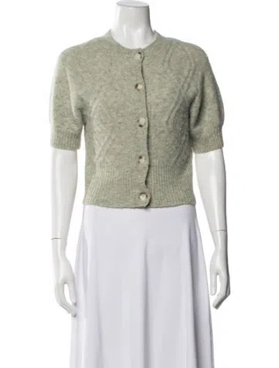 Pre-owned Lee Mathews Crew Neck Sweater In Green