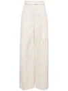 Lee Mathews Patchwork Trouser In Neutrals