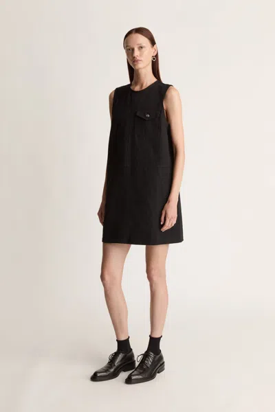 Lee Mathews Donnie Pinafore In Black