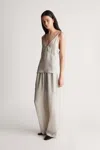 Lee Mathews Eden Cami In Silver