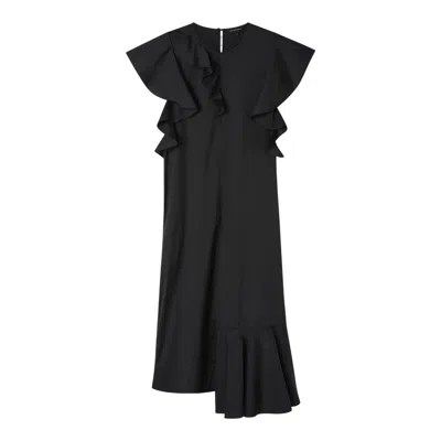 Lee Mathews Ella Dress In Black