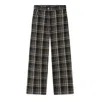 Lee Mathews Elliot Checked Wide-leg Trousers In Multi