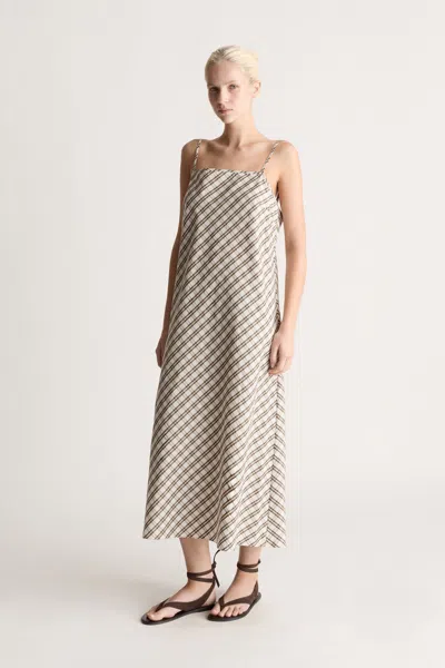 Lee Mathews Esther Dress In Cedar
