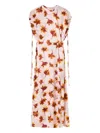 Lee Mathews Franz Floral-print Maxi Dress In Pink