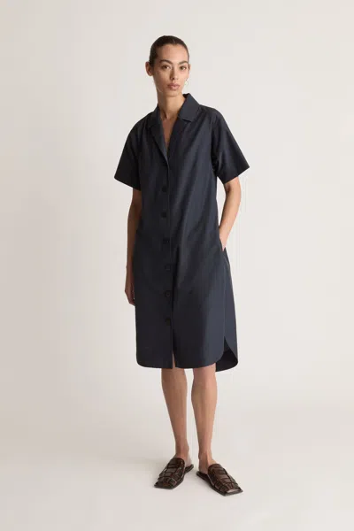 Lee Mathews Gene Shirt Dress In Ink