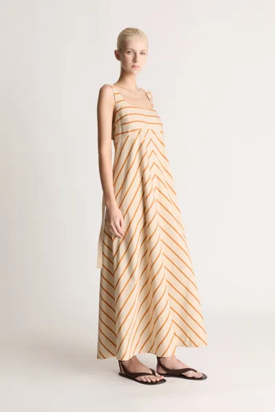 Lee Mathews George Cami Dress In Orange