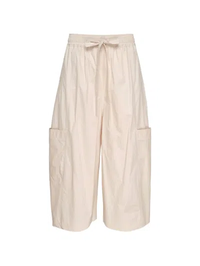 Lee Mathews Gilbert Drawstring-waist Trousers In Neutral