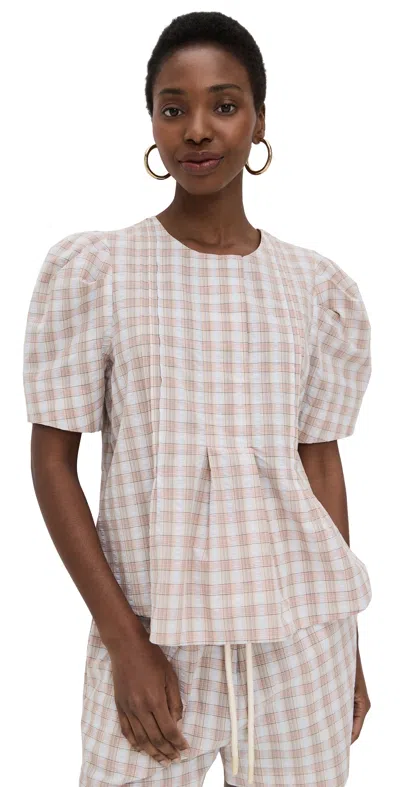 Lee Mathews Grace Shirt Pink