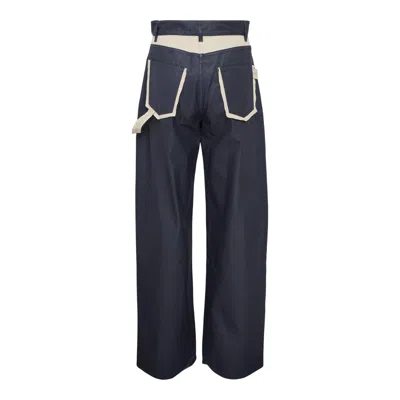 Lee Mathews Henry Pants In Blue