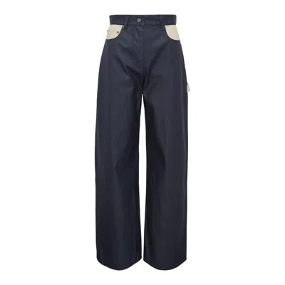 Lee Mathews Henry Pants In Blue